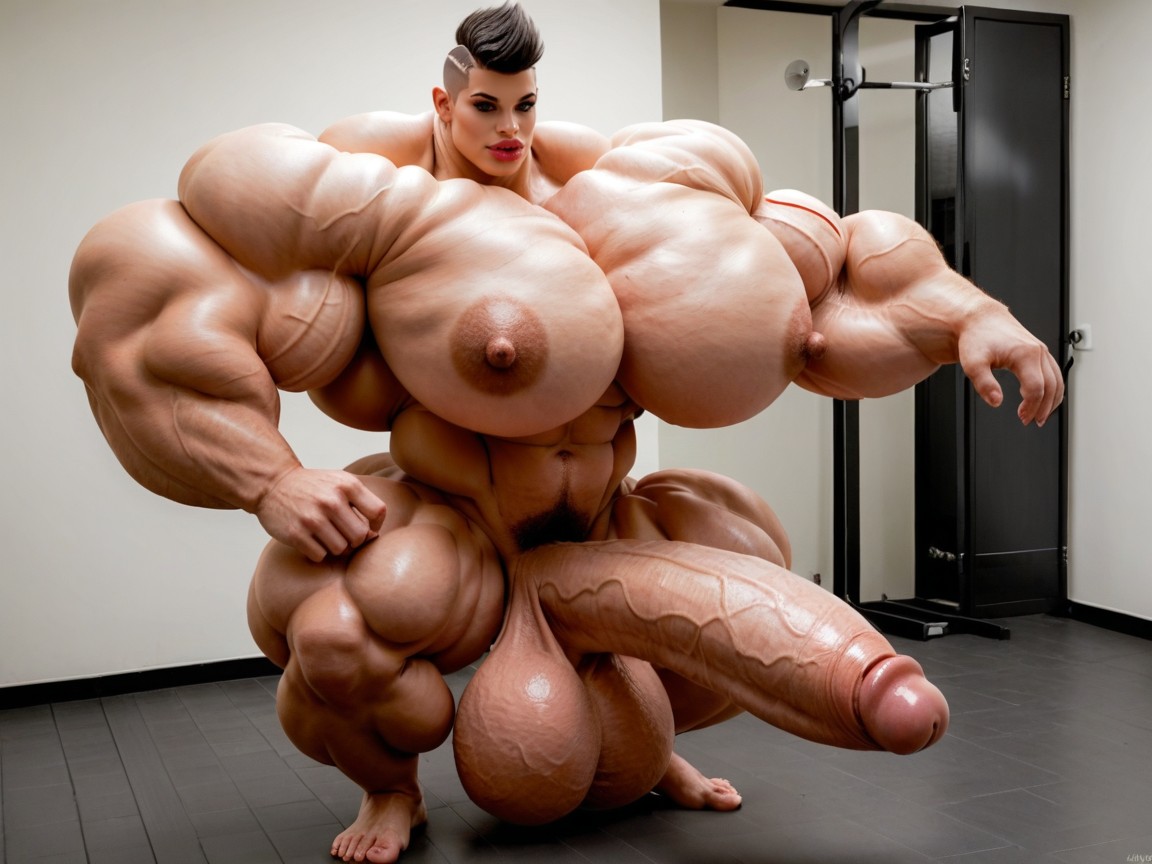 Hyper Gigantic Penis, Hyper Gigantic Growth, Hyper Gigantic Balls Porno IA transsexuelle