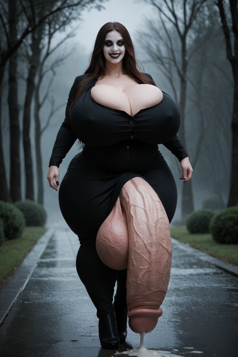 African, 18+, Impossibly Long Hyper Penis Shemale AI Porn