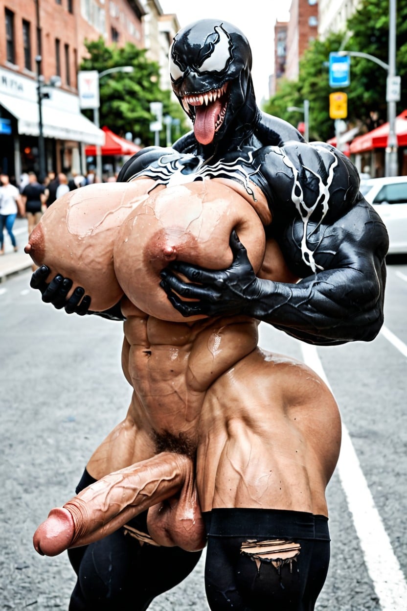 Defined Muscles, Massivelats, Massive Thighs 人妖AI黃片