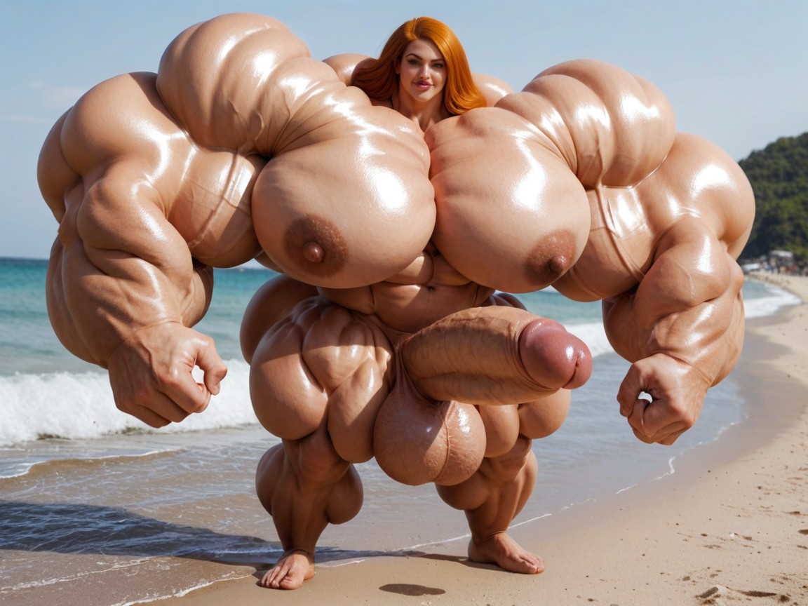 Rounded Ass, Kim Possible, Beach Shemale AI Porn