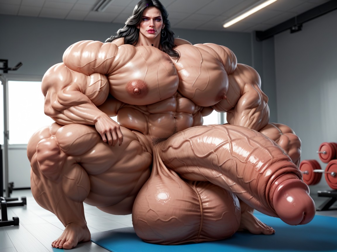 Hyper Gigantic Abs, Naked, Hyper Gigantic Muscle Growth Porno shemale IA