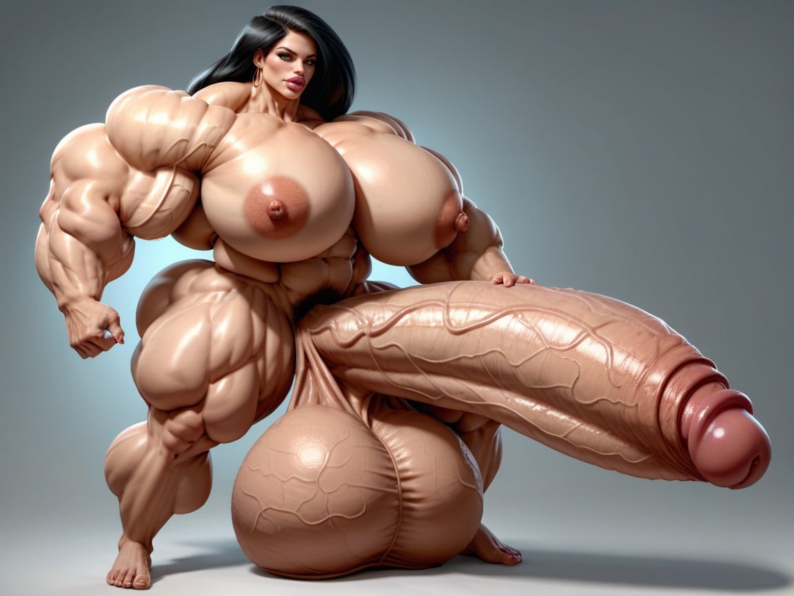 Cosplay, Rounded Ass, Rounded Breast Shemale AI Porn