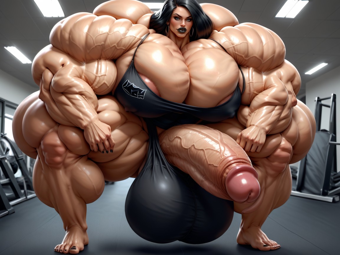 Hyper Absurdly Oversized Gigantic Wides Penis, Hdr, Penis Gigantic Then Torso 人妖AI黃片