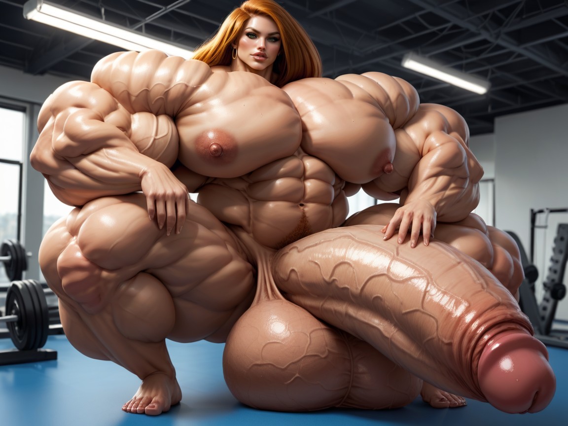 Kim Possible, Balls Are Big Enough To Touch The Floor, Hyper Gigantic Growth 人妖AI黃片
