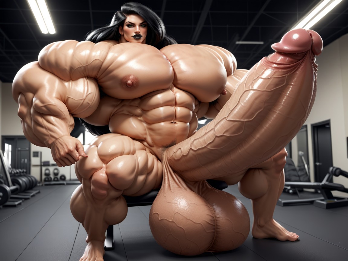 Culo Redondeado, Cosplay, Pechos Redondeados Porno shemale IA