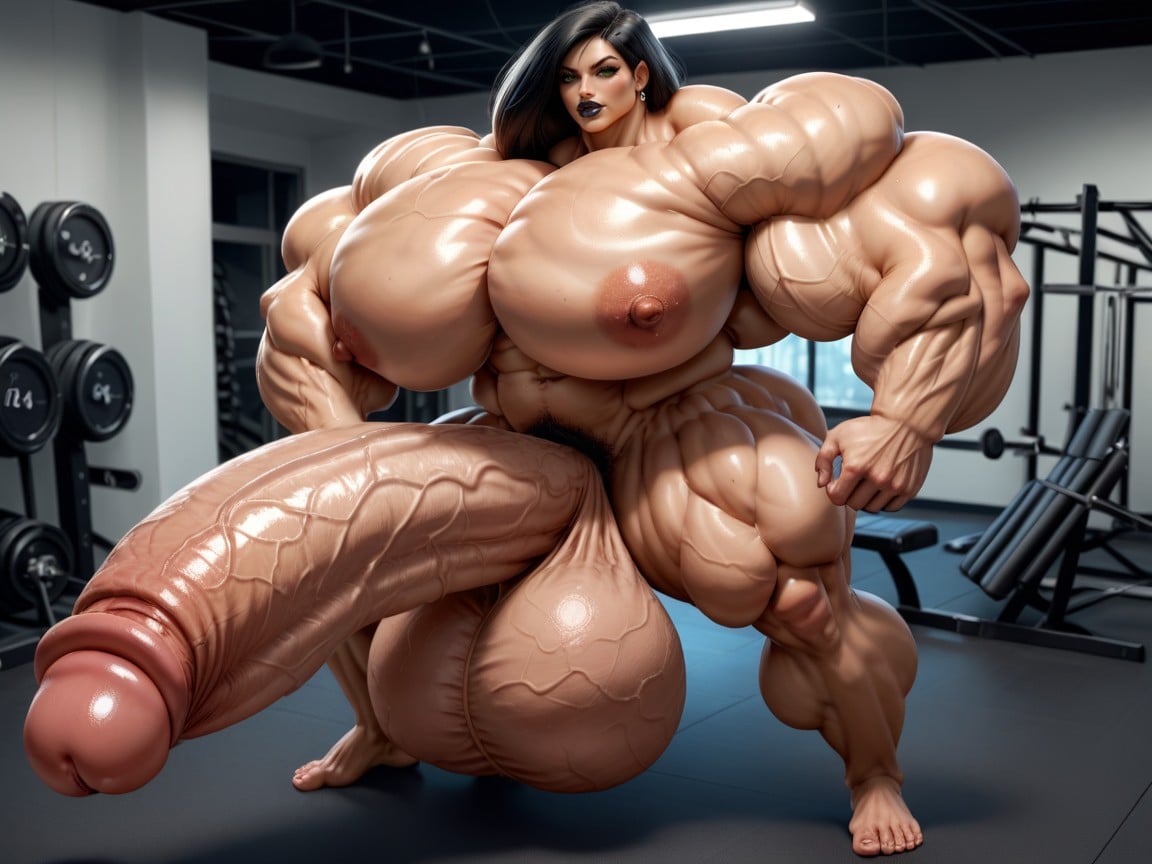 Penis Is Just Way Too Gigantic, Hyper Gigantic Muscle Hips, Hyper Gigantic Abs Porno shemale IA