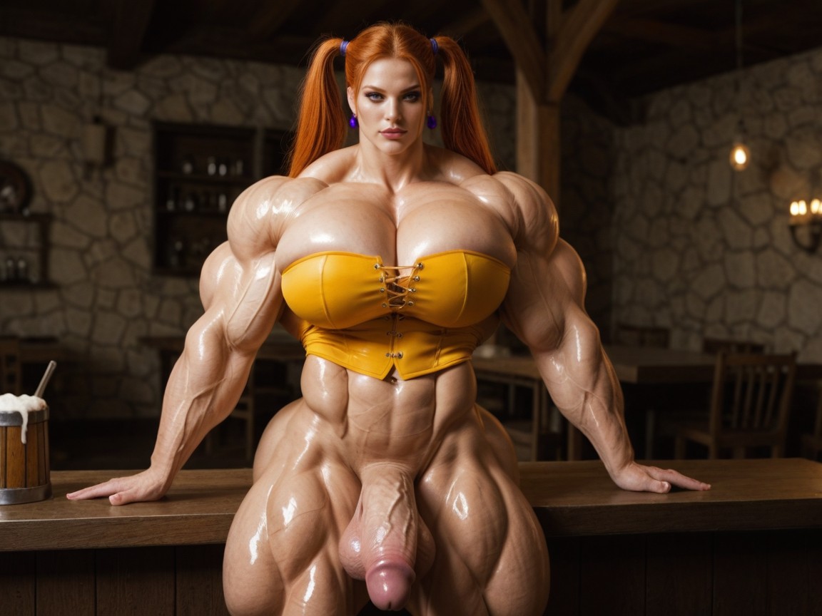 Gigantic Latissimus Dorsi, Gigantic Pectoralis Major, Gigantic Biceps 人妖AI黃片