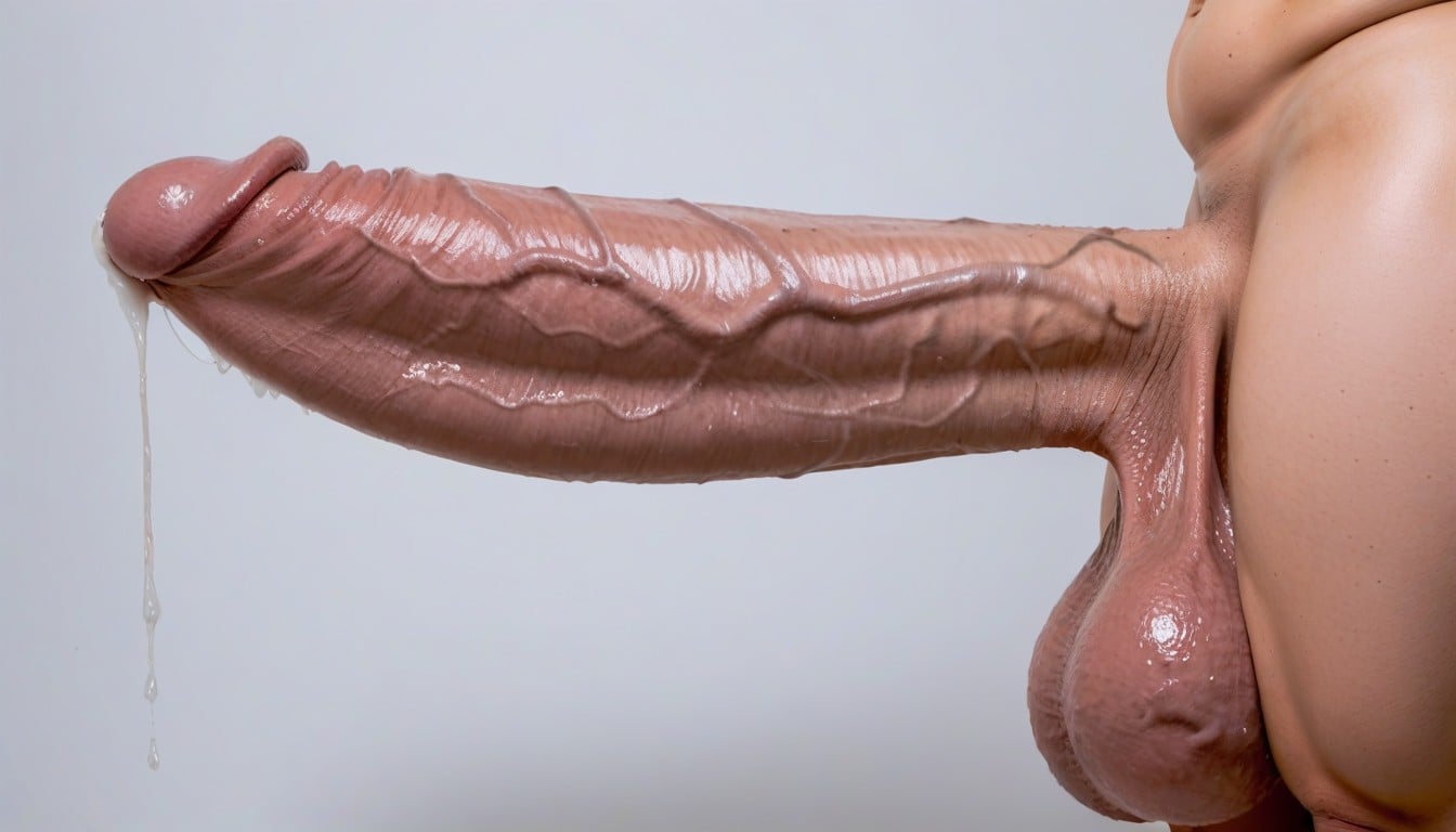 Monster Cock, Glans, Massive Glans ニューハーフAIポルノ