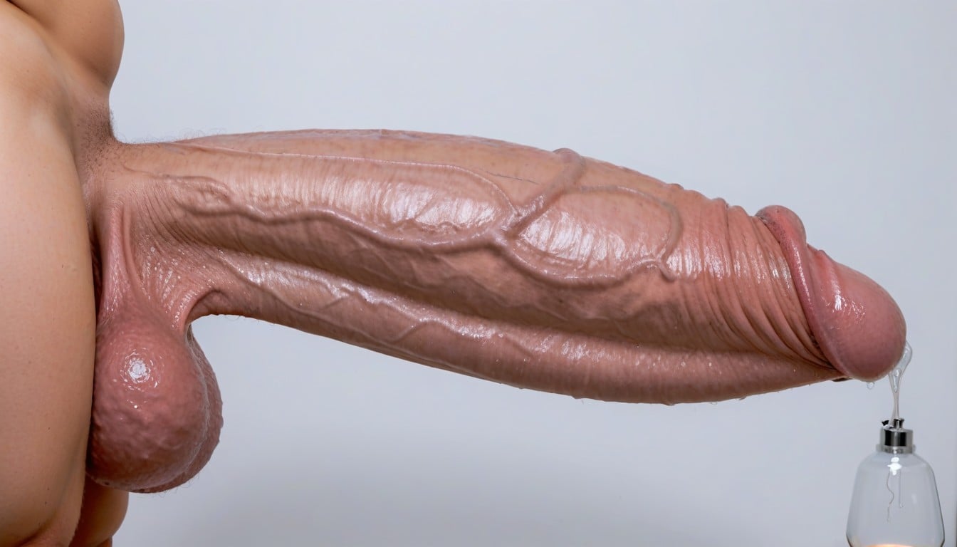 極端なボトムヘビー, Mushroomshaped Cock, 1人 ニューハーフAIポルノ