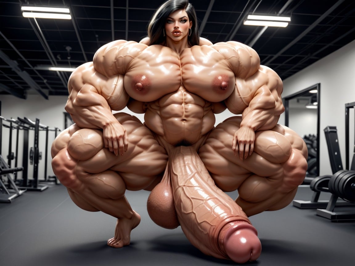 Hyper Absurdly Oversized Gigantic Wides Penis, Hyper Growth, Naked 人妖AI黃片