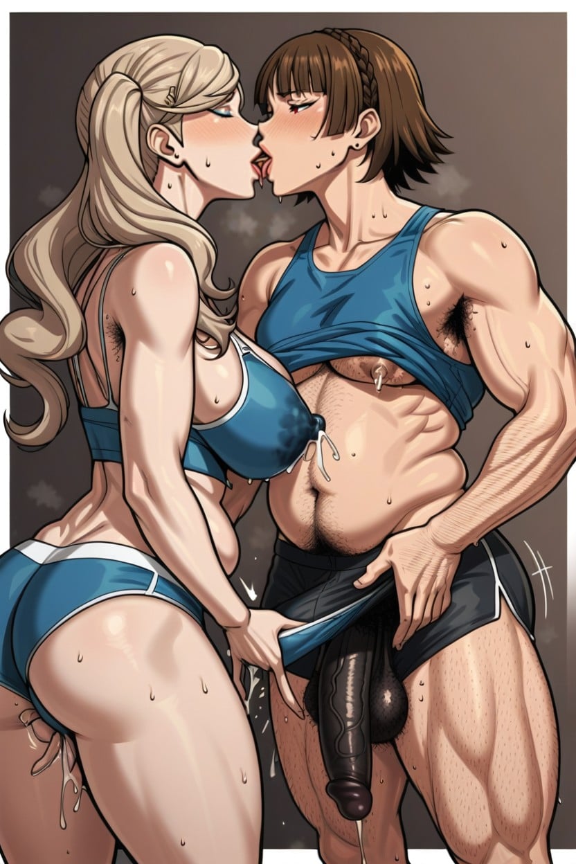 Ann Takamaki, Visible Odor, Extremely Hairy ニューハーフAIポルノ