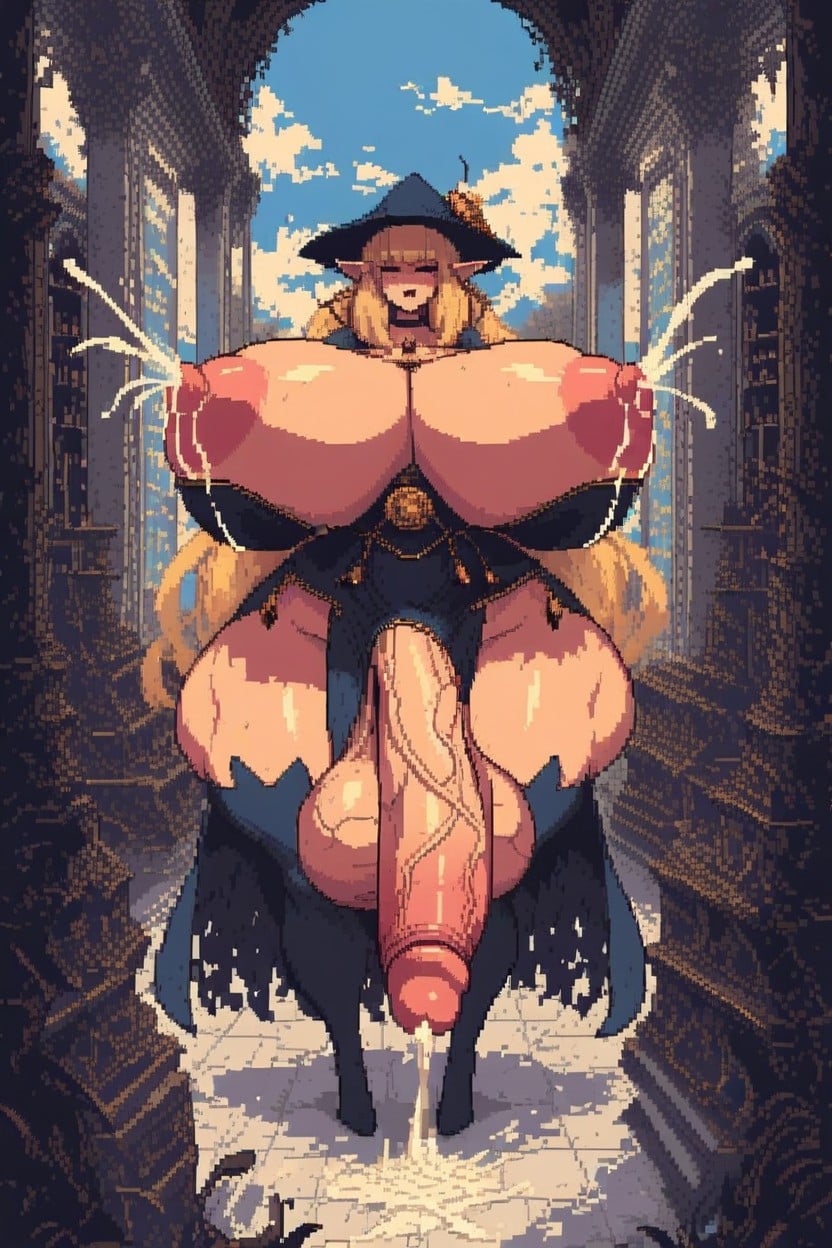 Excessive Foreskin, Shapely Body, Thicc Transfrau KI-Porno