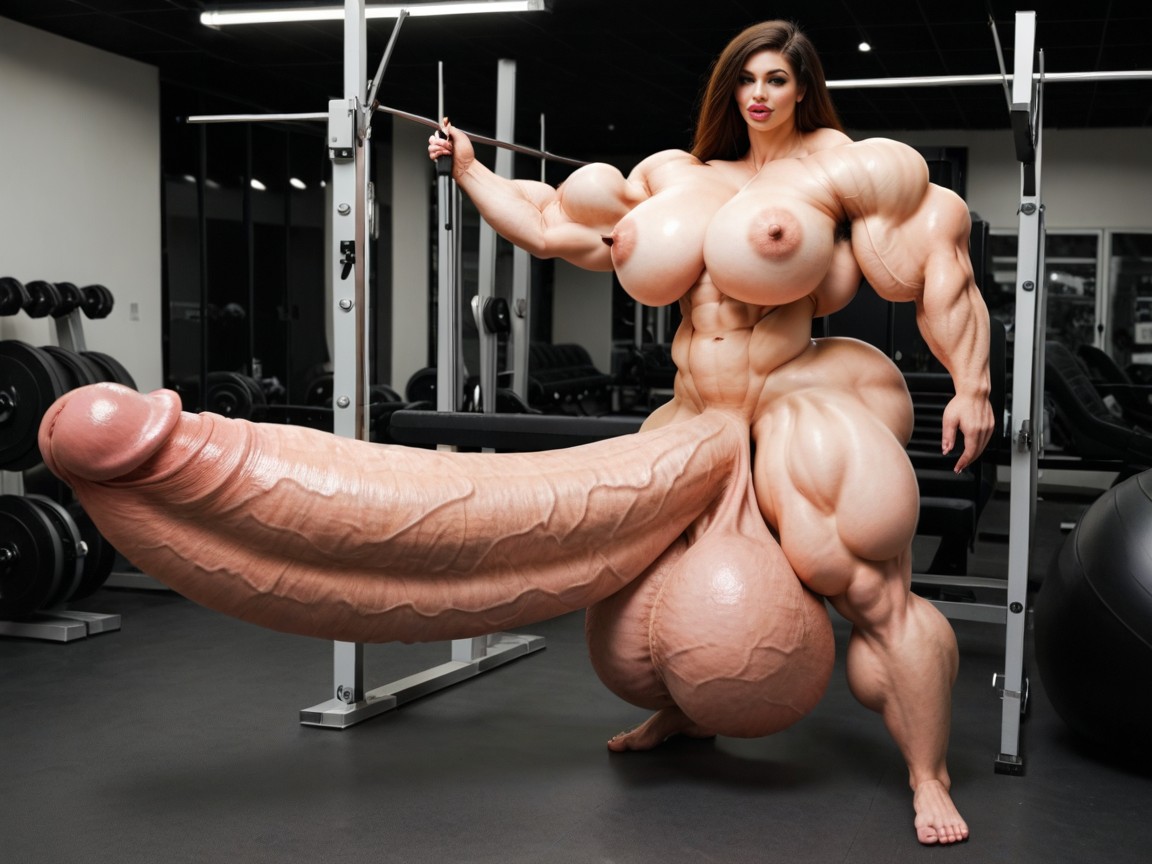 Balls Are Just Too Gigantic, Pénis Plus Grand Que Le Corps, Kim Possible Porno IA transsexuelle