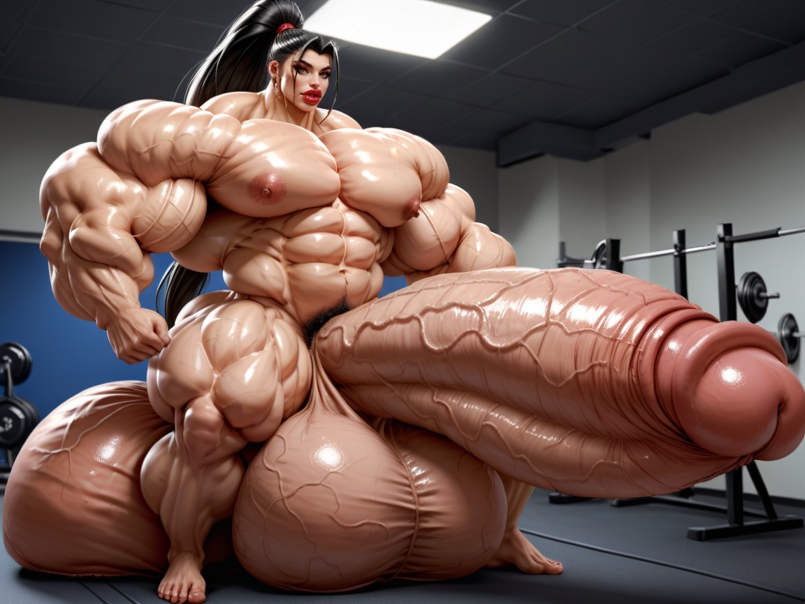 Coleta Alta, Penis Gigantic Then Torso, Hyper Gigantic Penis Growth Porno shemale IA