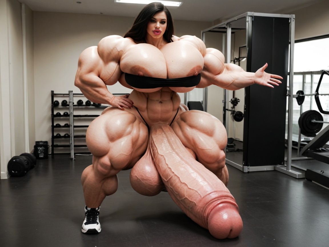 Penis Gigantic Then Torso, Hyper Bimbo, Kim Possible Travesti IA Pornô