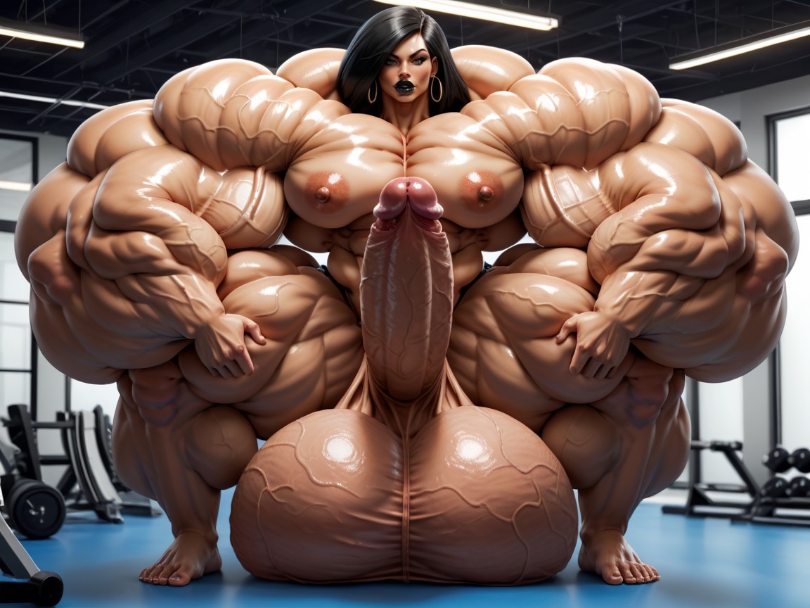 Hyper Long Penis, 25+, Hyper Gigantic Massive Biceps ニューハーフAIポルノ