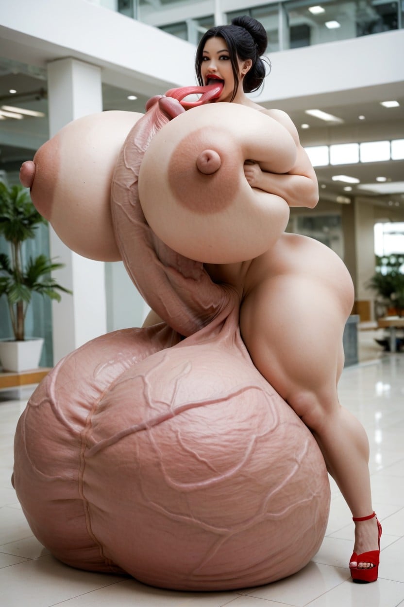 Collarbone, Open Mouth, 20+ 人妖AI黃片