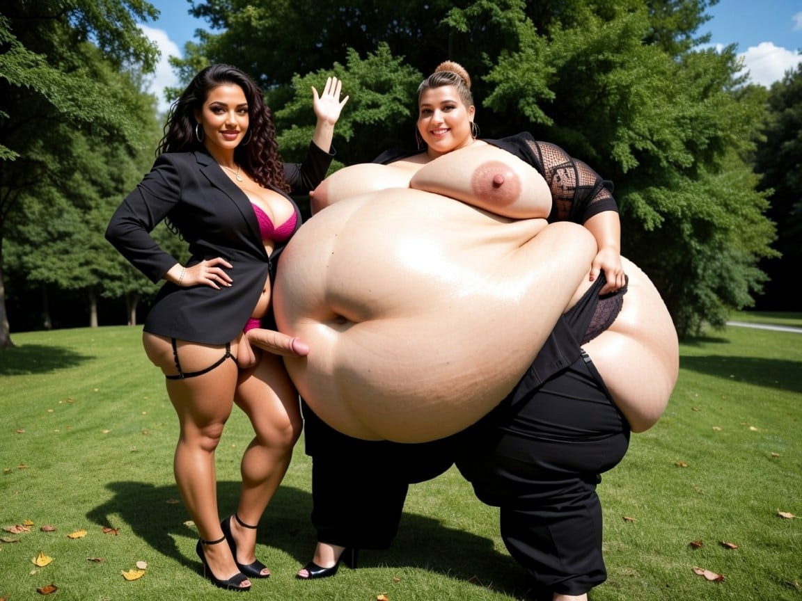 Stiletto Heels, Thick Waist, Hourglass Figure Porno IA transsexuelle