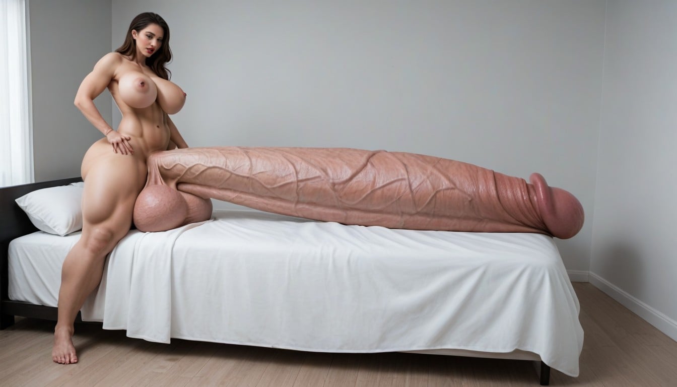 Hyper Long Penis, Absurdly Oversized Hyper Penis, Penis The Size Of The Room 人妖AI色情