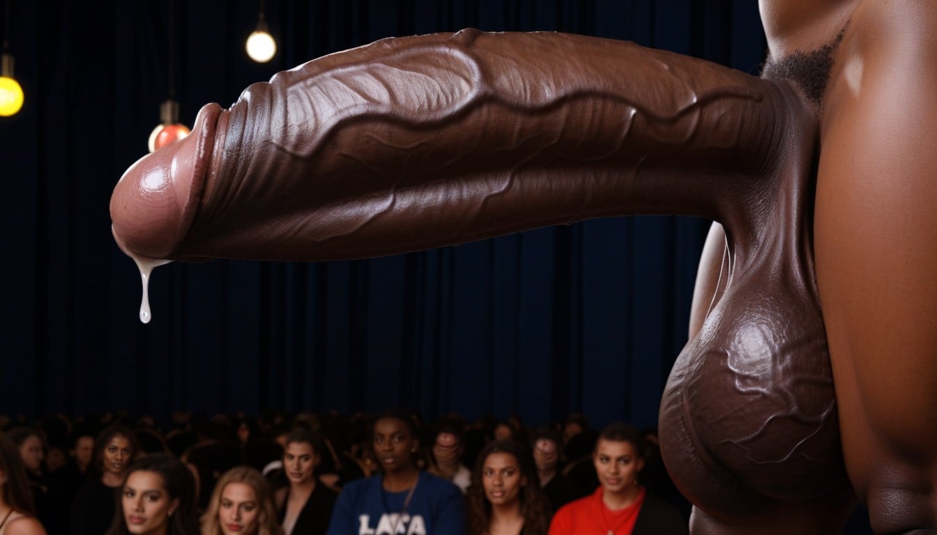 Gigantic Glans, Mushroom Cock, Exaggerated Urethra Shemale AI Porn