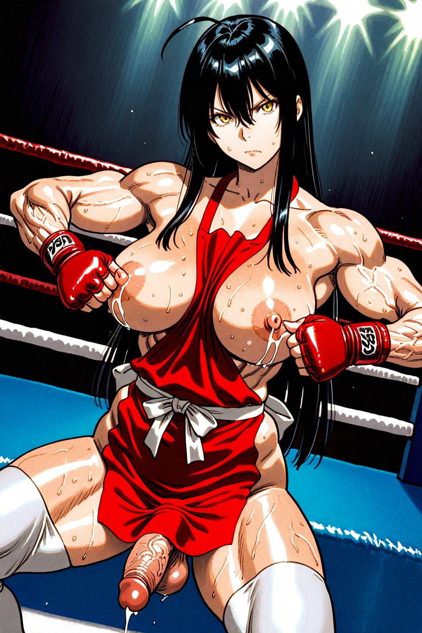 Full Long Bangslong Middle Strands Of Hair Between Eyes, Veiny Thighs, 18+ 人妖AI色情