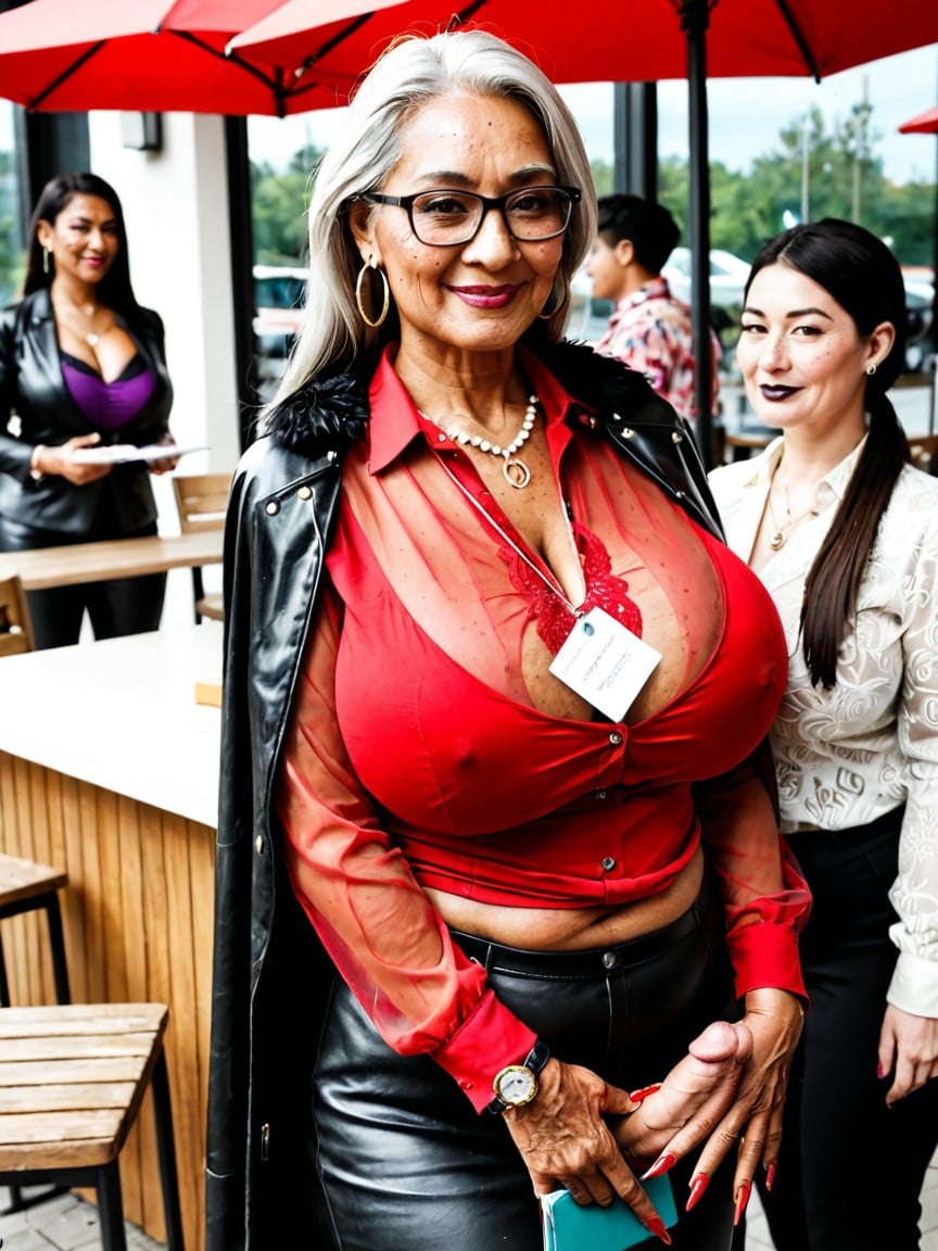 Gold Chain Necklaces, 单人图, 站立 人妖AI色情