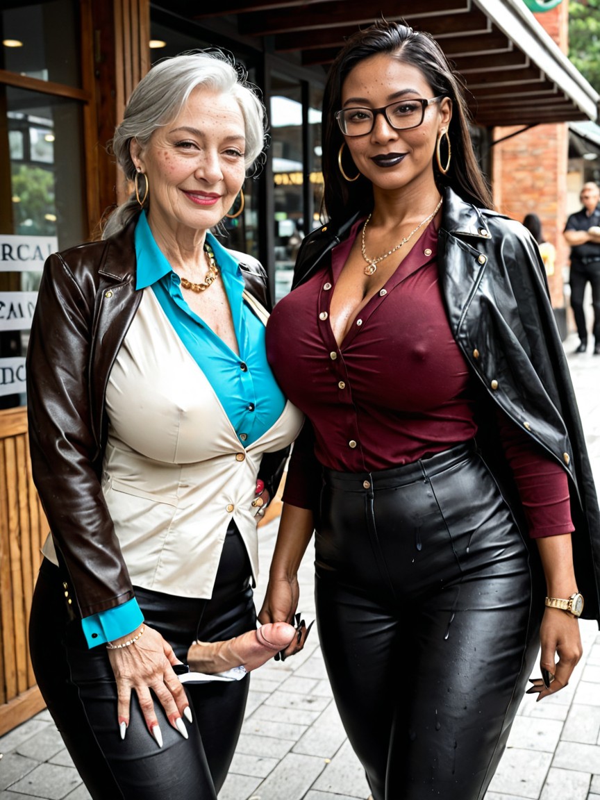 Wrinkled Skin, Jewels, Teacher Shemale AI Porn