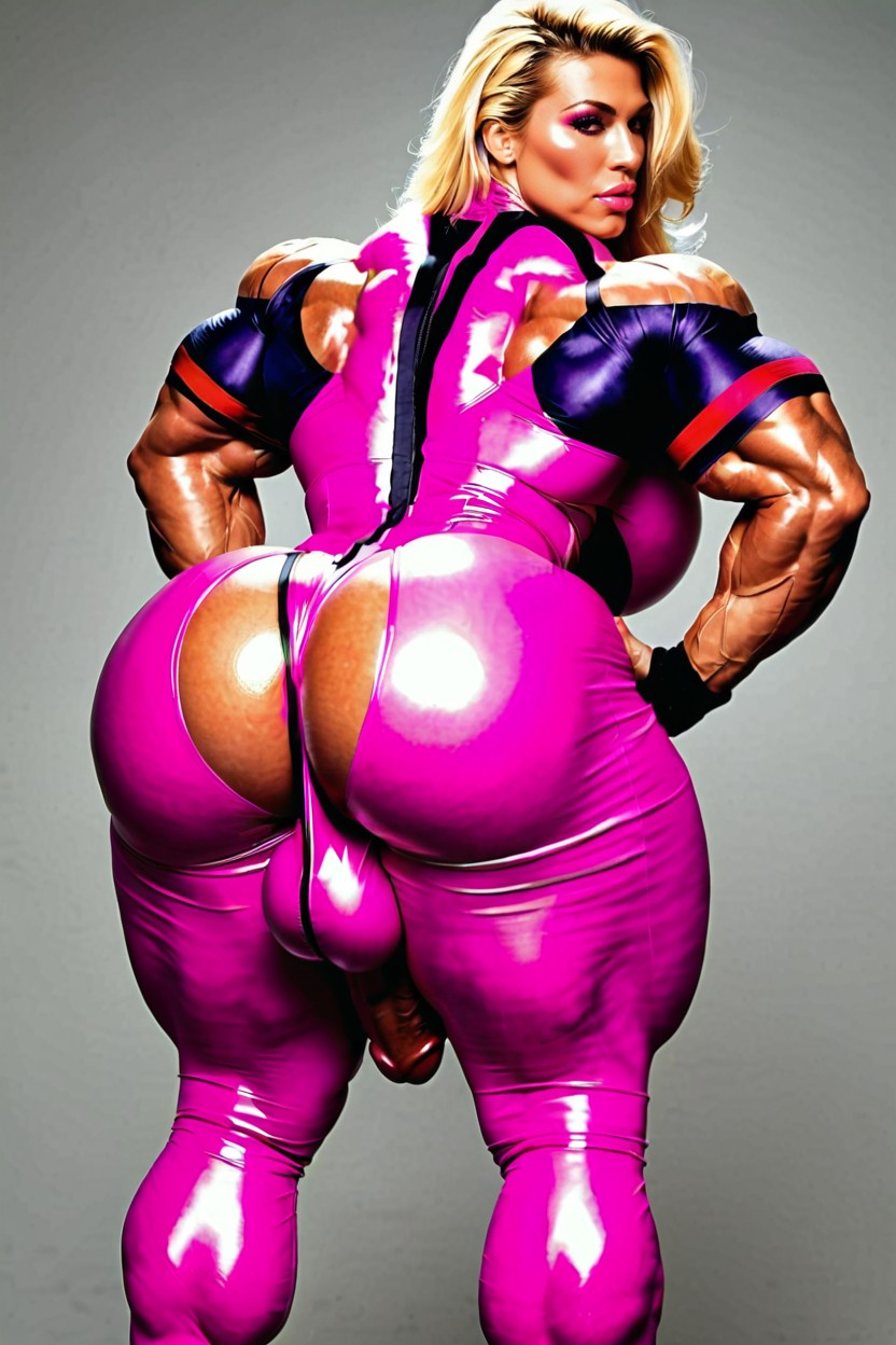 Model, Big Bimbo Lips, Veins ニューハーフAIポルノ