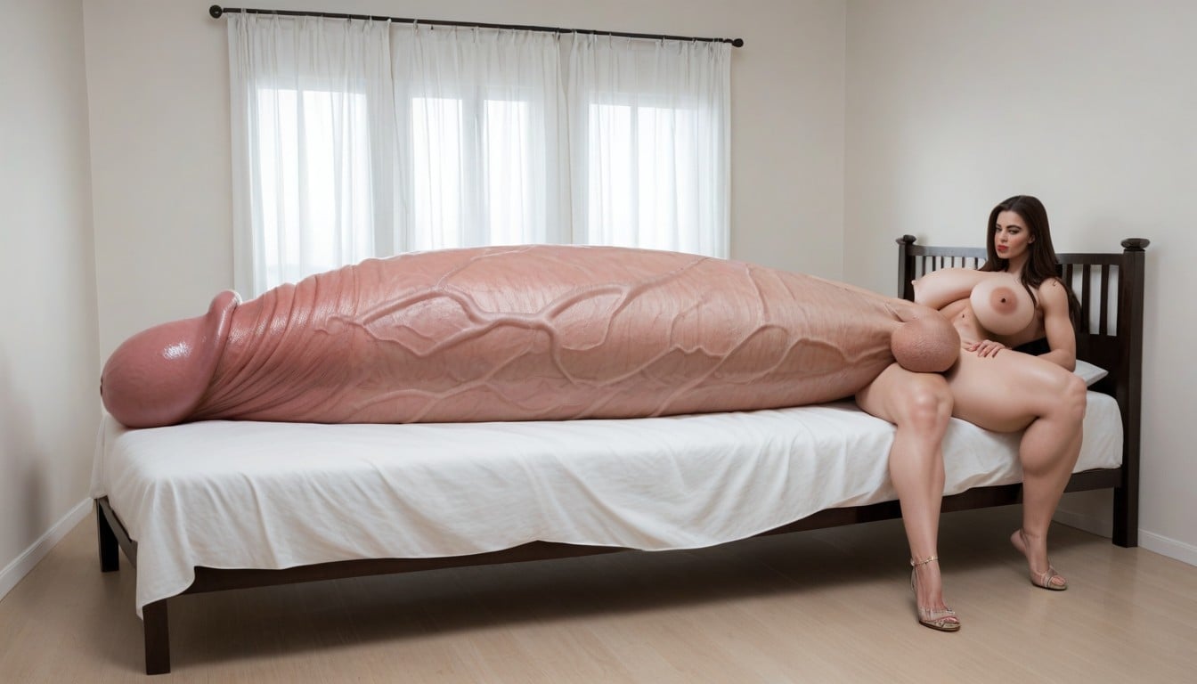 尴尬, Hyper Gigantic Penis, Penis Is Just Way Too Gigantic 人妖AI色情
