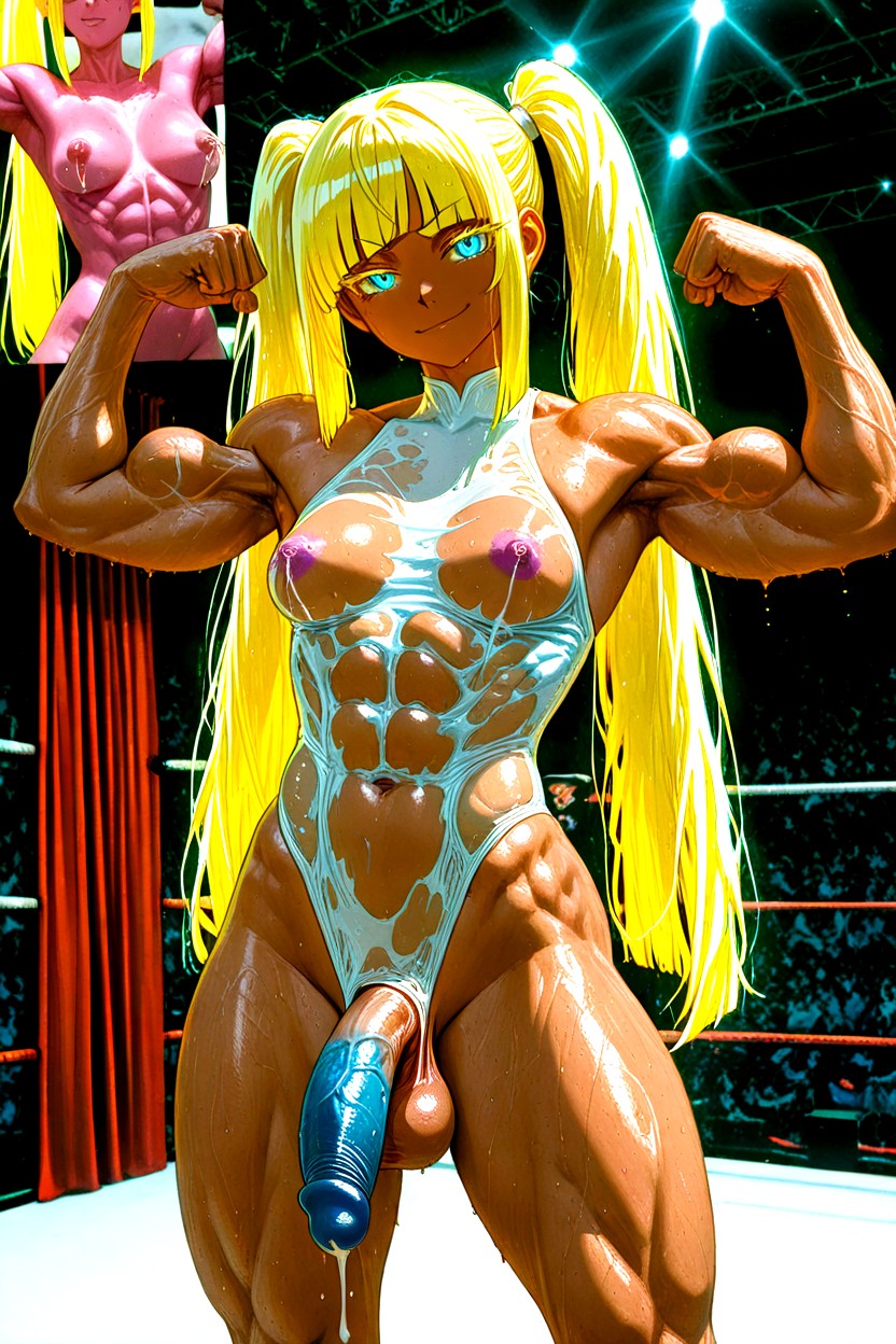 Veiny Muscular Thighs, Pechos Pequeños, Veiny Muscular Arms Raised Porno shemale IA