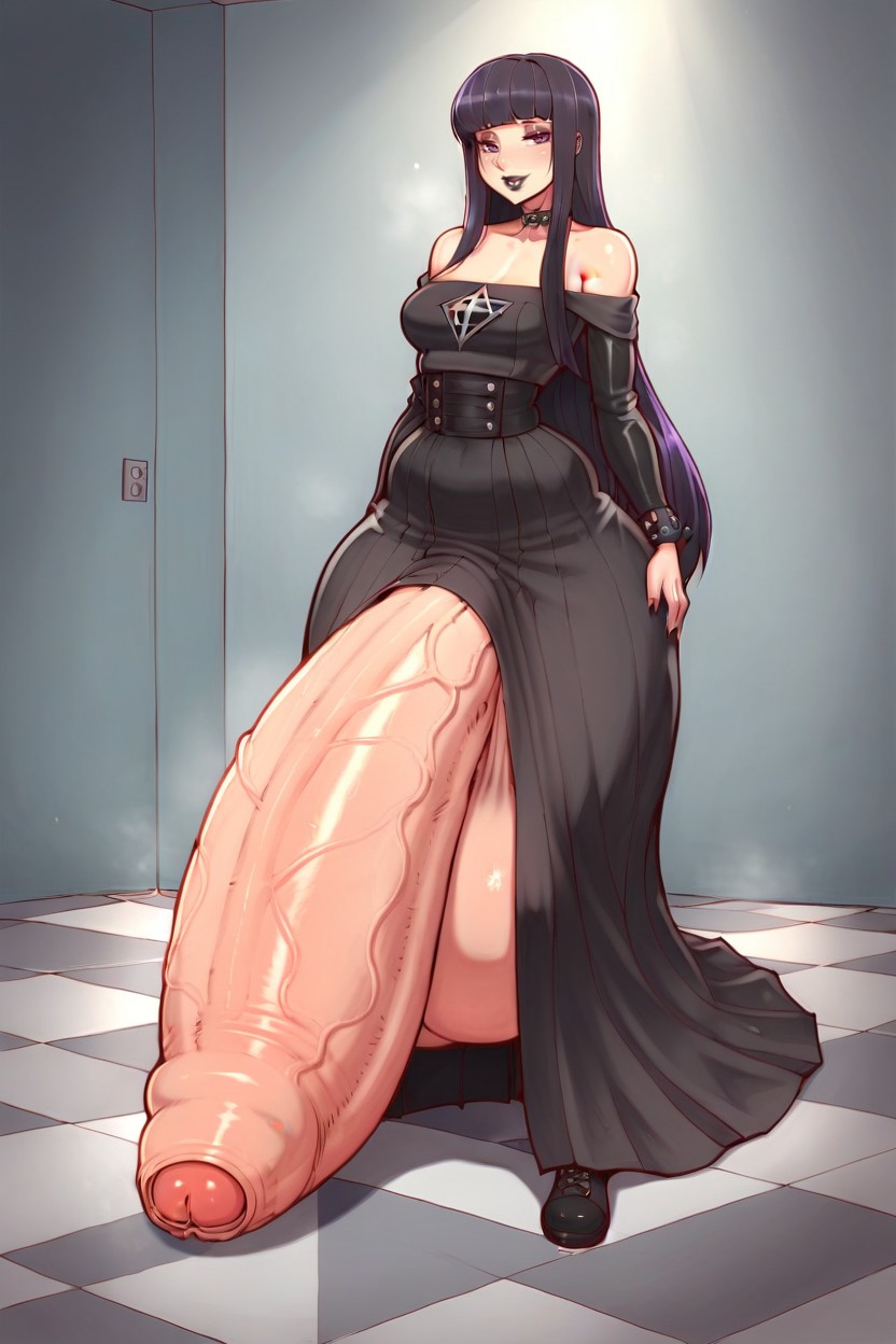 女性化, Bangs, Disney Cartoon Style 人妖AI黃片