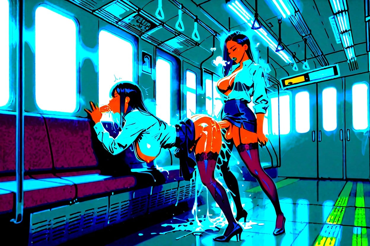 Oral Sex, Detailed Shading, Smooth Gradients 쉬메일 AI 포르노