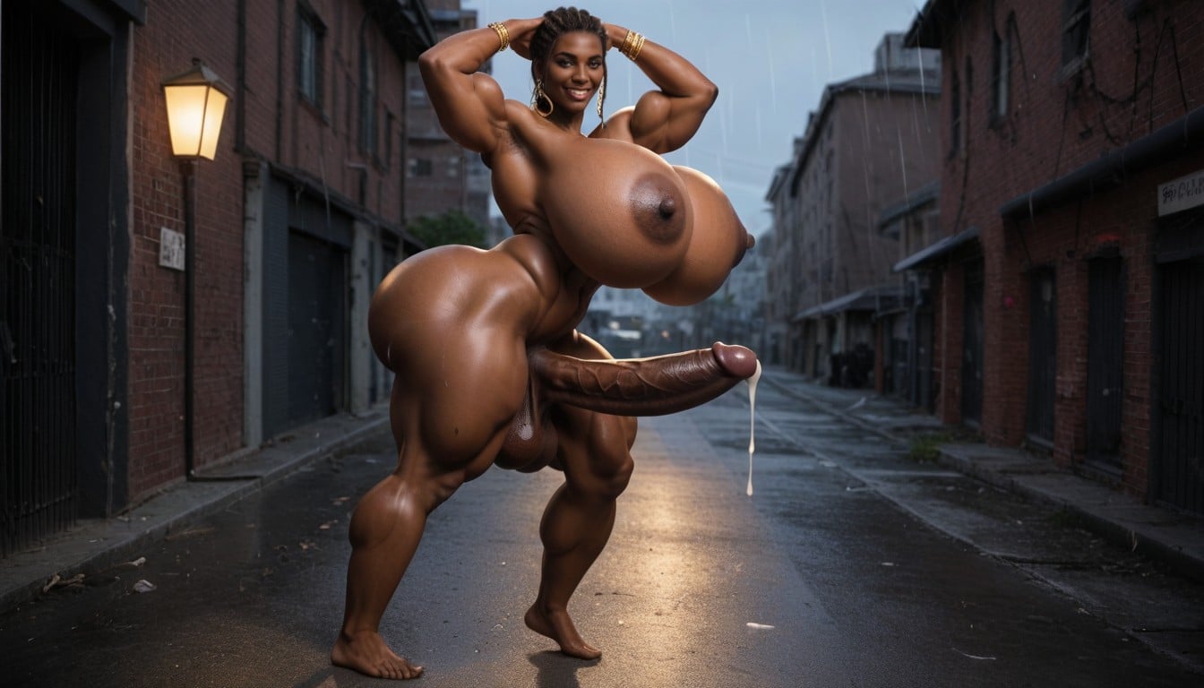 Руки Вверх, Thick Cock, Gigantic Cock Транссексуалы AI порно