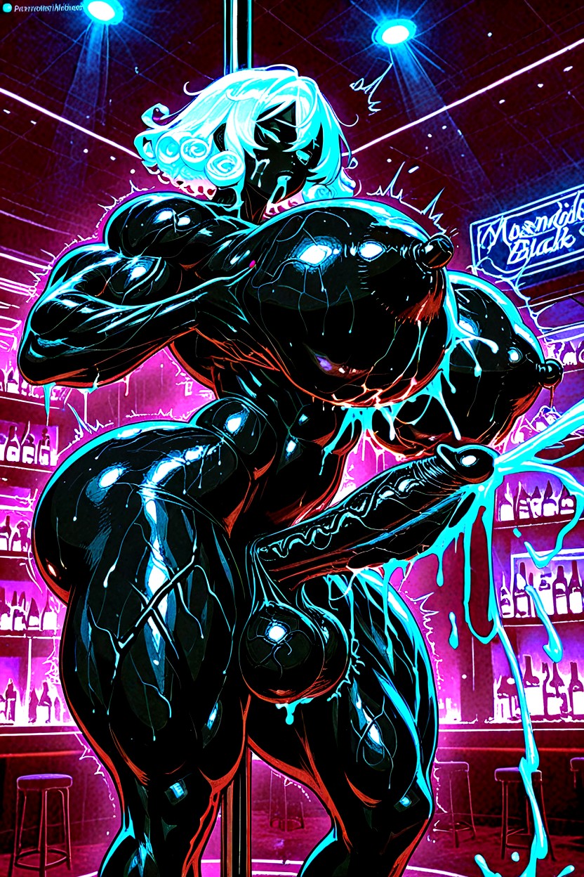 Growth, Black Dick, Club De Strip-tease Porno IA transsexuelle