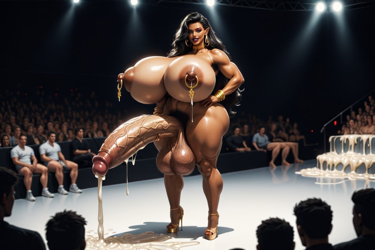 Gold Cock Ring, Excessive Milk, Naked Porno IA transsexuelle