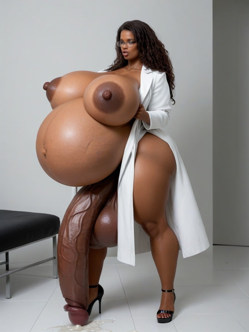 Des Seins Gigantesques Et Parfaits, Impossibly Long Hyper Penis, Hyper Pregnant Porno IA transsexuelle