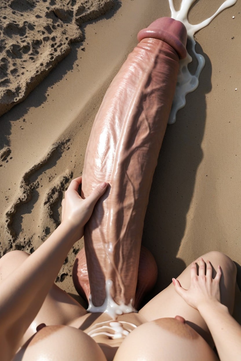 Right Hand On Cock, Dick Pic, 难以置信的超长阴茎 人妖AI黃片