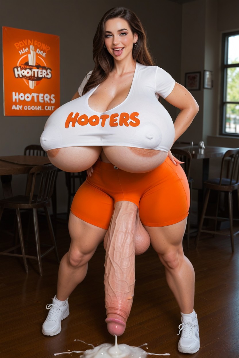 Hyper Extreme Cock Thickness, Cum Pooling On Floor, Impossibly Large Hyper Penis Porno IA transsexuelle