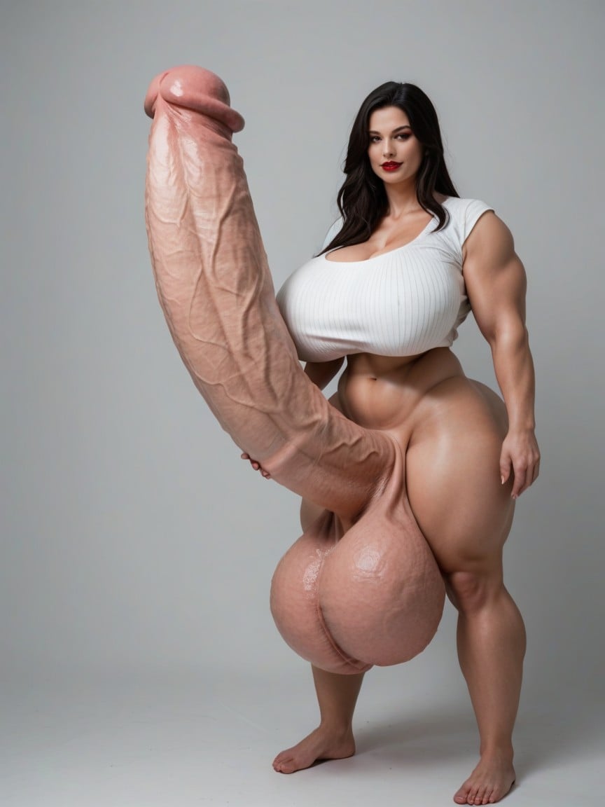 18+, Super Impossibly Colossal Long Cock, Super Hyper Colossal Giant Enormous Cock 人妖AI色情