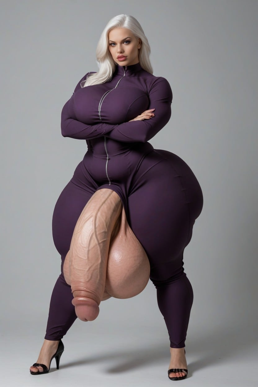 18+, Hyper Cock Bulge, Hyper Thick Thighs Porno shemale IA