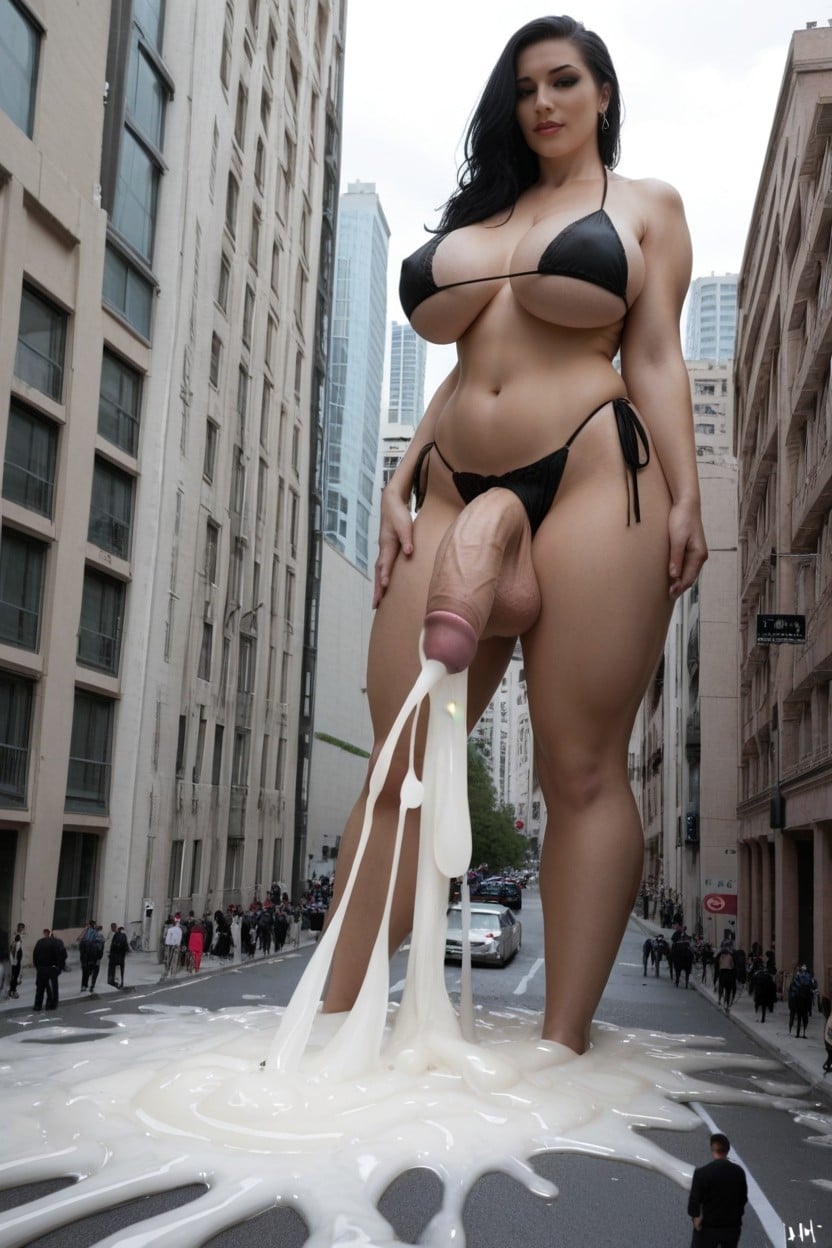 Excessive Cum, Taller Than Buildings, 후타나리 쉬메일 AI 포르노