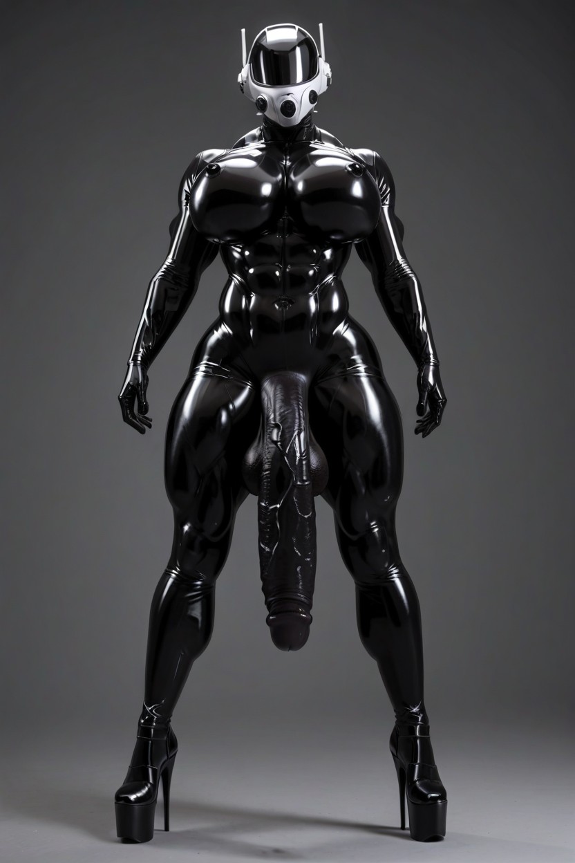 Rubber Muscle Futa, Muscles, Muscular Arms 쉬메일 AI 포르노