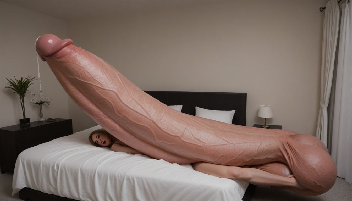 Super Model, Full Body View, Gigantic Penis 쉬메일 AI 포르노