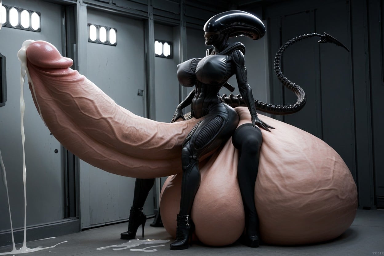 Impossibly Long Hyper Penis, Goddess, High Resolution Porno shemale IA
