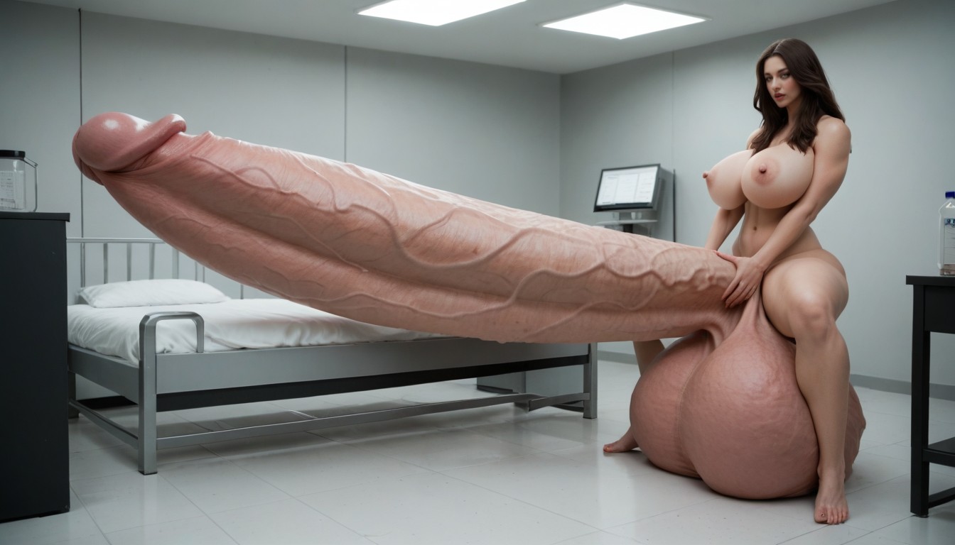 Hyper Supersized Penis, 엄청나게 긴 하이퍼 페니스, 18+ 쉬메일 AI 포르노