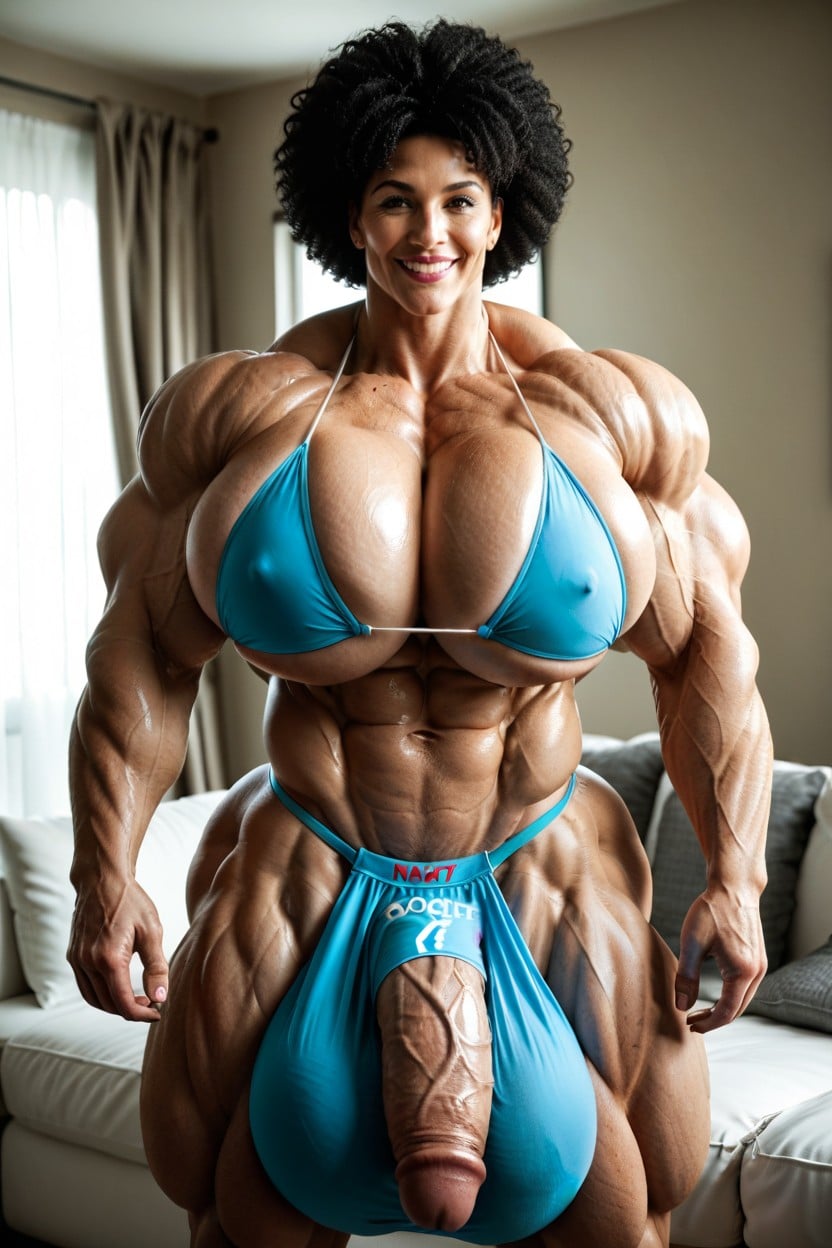 Massive Balls Bulge, Gigantic Serratus Anterior, Tall Porno shemale IA