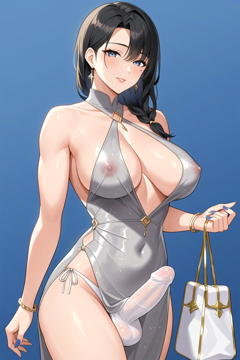 Breasts, Rosy Cheeks, Breasts Apart Porno IA transsexuelle