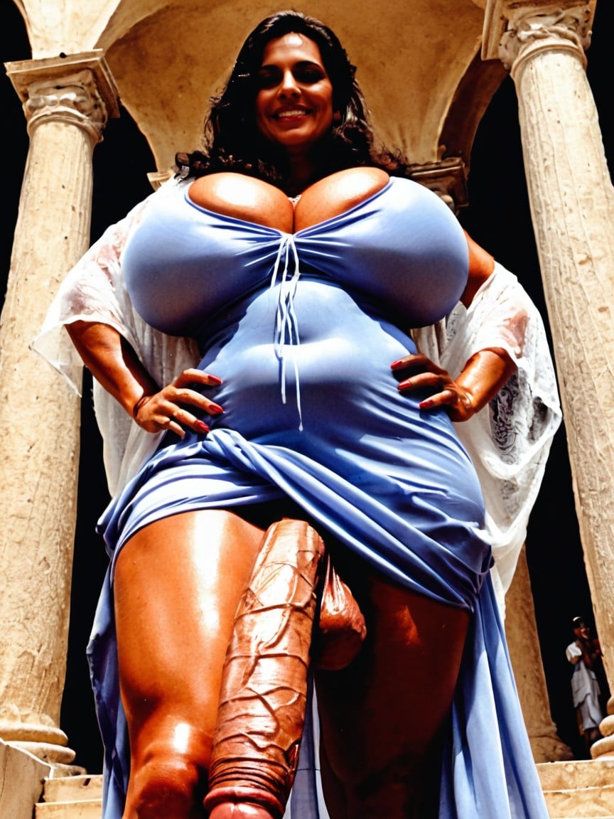 Gigantic Natural Breasts, 궁전, 검은색 쉬메일 AI 포르노