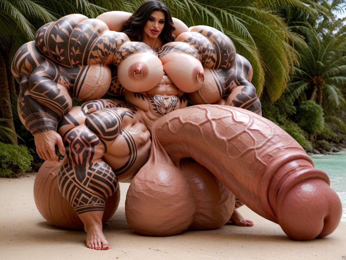 Hyper Long Penis, Hyper Oversized Enormous Gigantic Massive Girthy Penis, Hyper Oversized Enormous Gigantic Massive Balls 人妖AI黃片