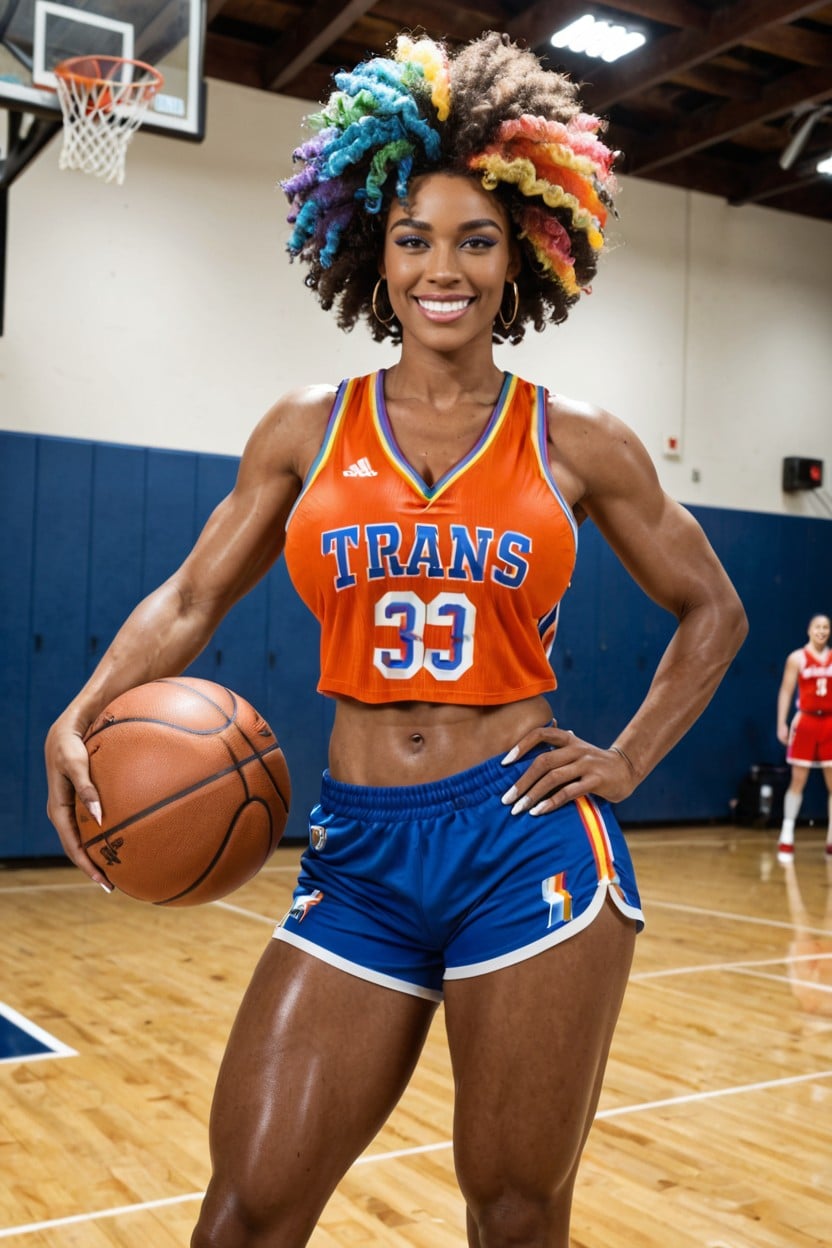 Rainbow Afro, Wnba, アフロ ニューハーフAIポルノ